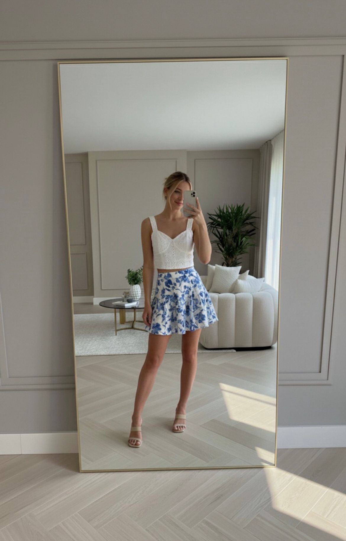 BLIS MIRROR | 180x80 | Goud