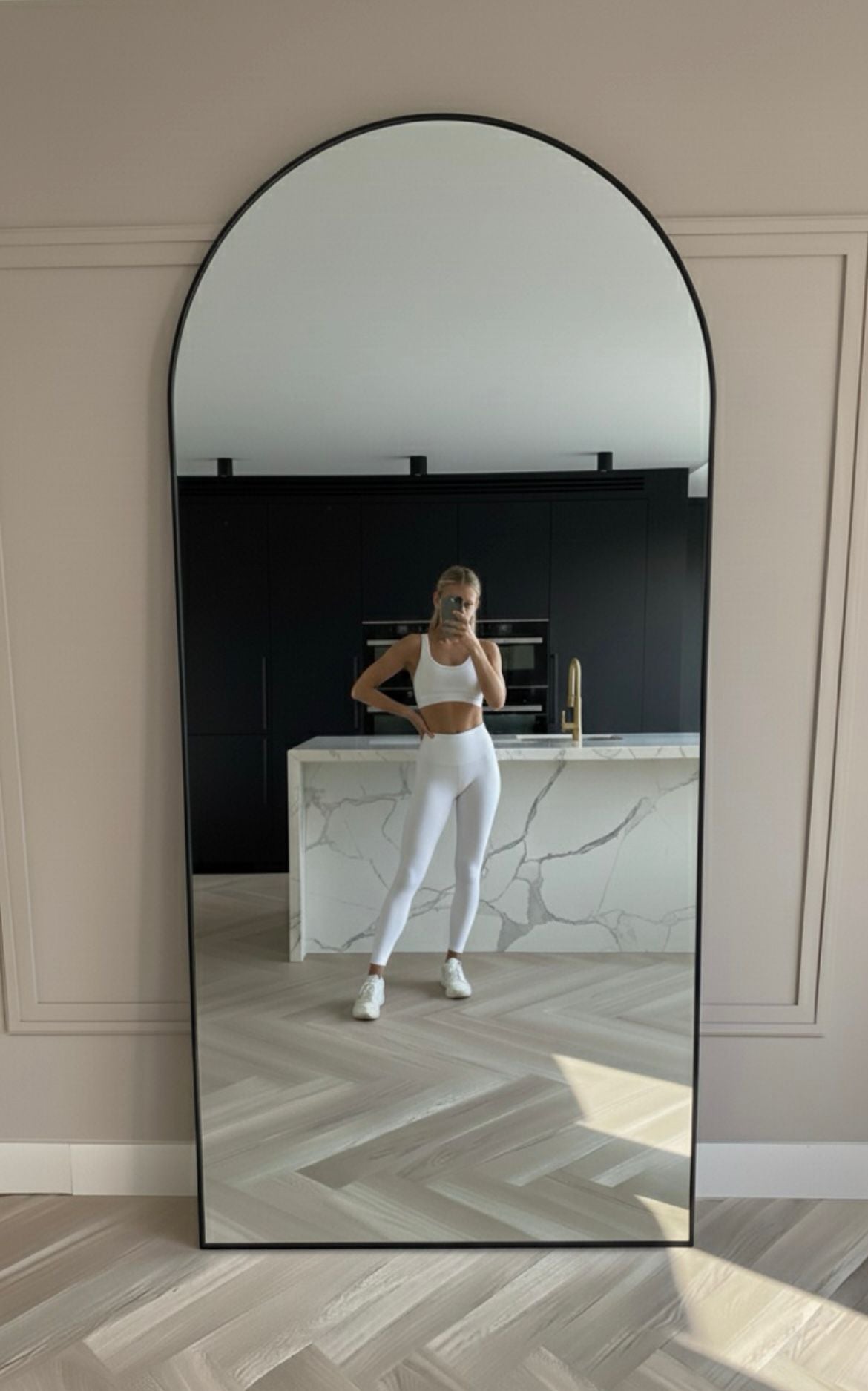 NJORD MIRROR | 180x80 | Zwart