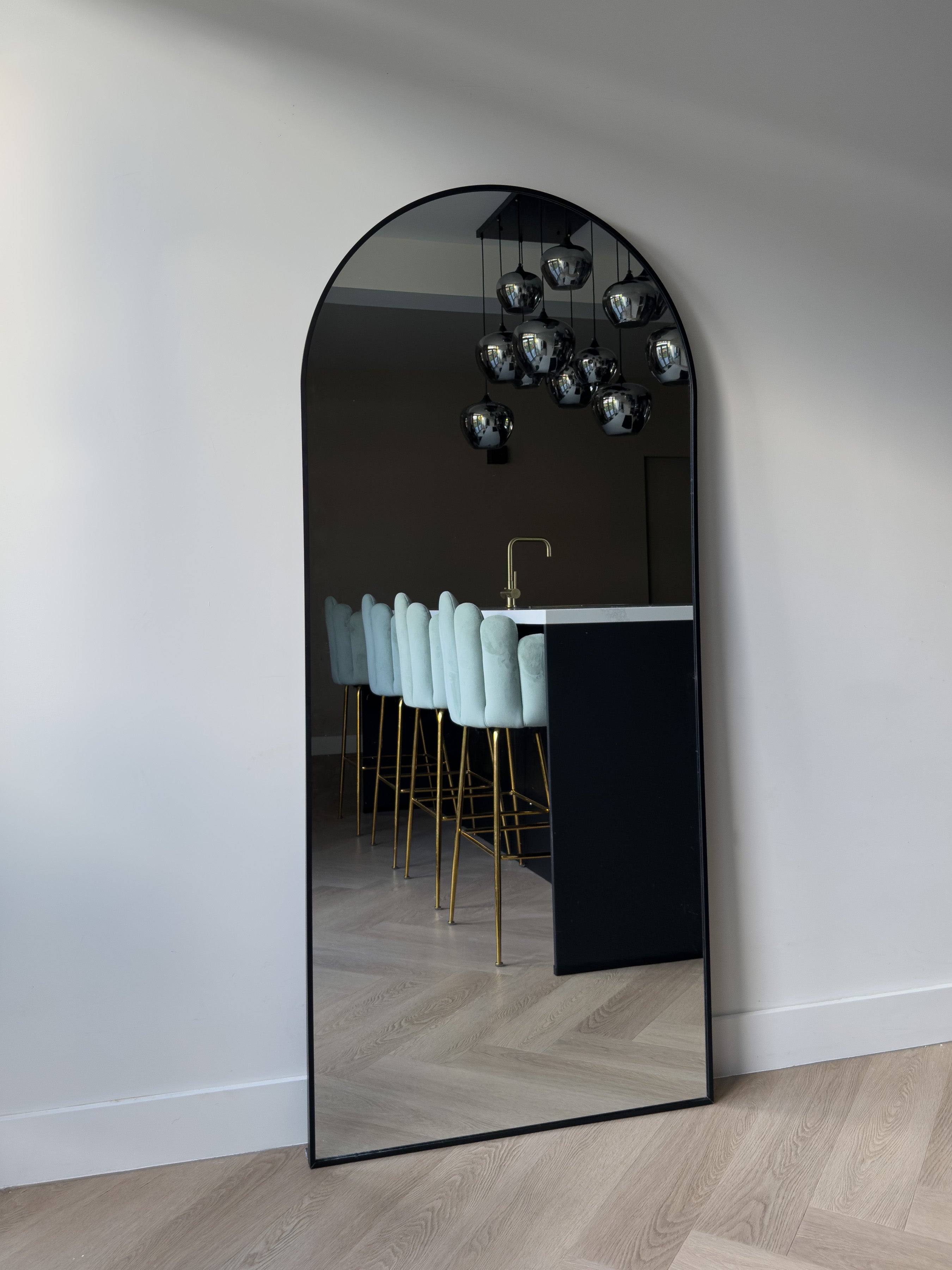 NJORD MIRROR | 180x80 | Zwart